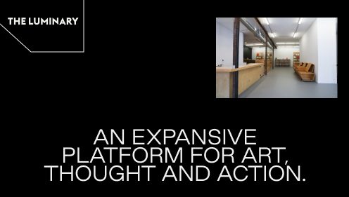 The Luminary Center for the Arts